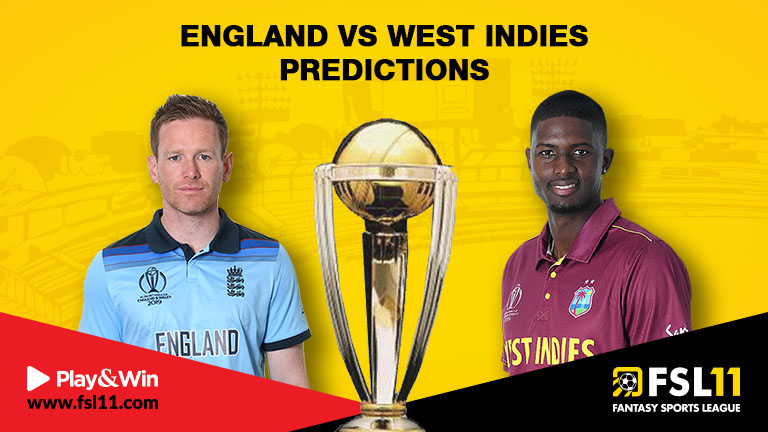 England vs West Indies Predictions