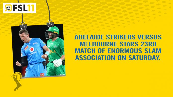 Adelaide Strikers VS Melbourne Stars